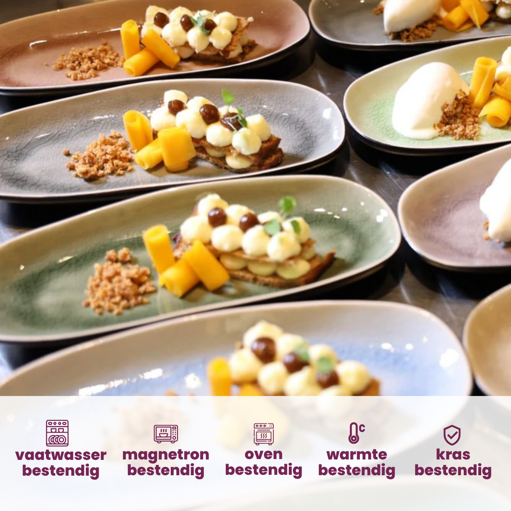 Cosy & Trendy Tapas Plates Streetfood ø 13 cm - 10 Pieces