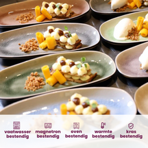 Cosy & Trendy Tapas Plates Streetfood ø 13 cm - 10 Pieces