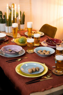 Studio Tavola Serviesset Rimini 18-delig / 6 personen - 6 dinerborden, 6 diepe borden en 6 ontbijtborden