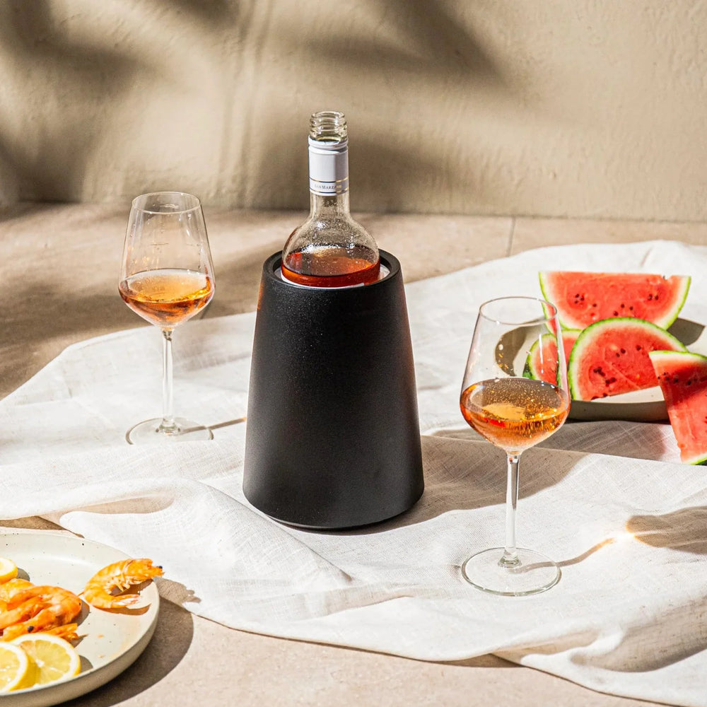 Vacu Vin Wine set Elegant - Black - 5 piece set