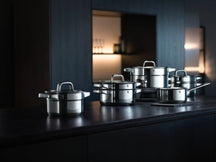 WMF Pannenset Compact Cuisine - 5 Delig - Kookpan ø 16, 16, 20 en 20 cm en Steelpan ø 14 cm