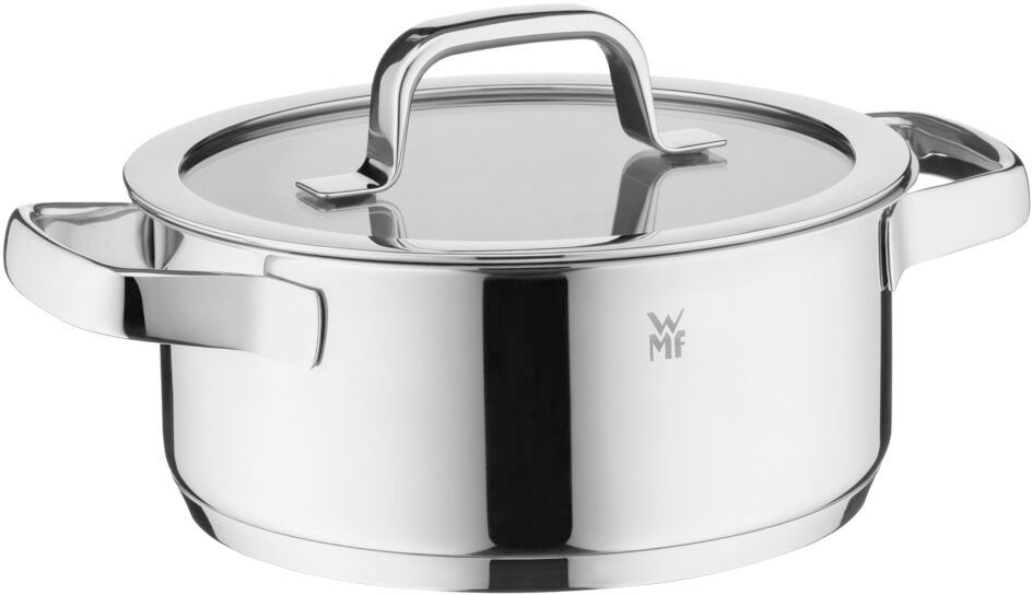 WMF Pannenset Compact Cuisine - 5 Delig - Kookpan ø 16, 16, 20 en 20 cm en Steelpan ø 14 cm
