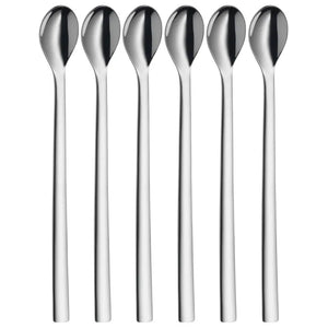 WMF Longdrinklepels Nuova - 22 cm - 6 delig