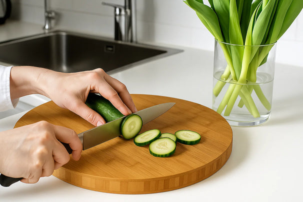 Cookinglife Snijplank - Bamboe - ø 40 cm