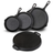 Blackwell Pannenset Gietijzer 4-Delig Koekenpan 16, 20 & 25 cm & Grillplaat ø 30 cm - geschikt voor alle warmtebronnen - zonder anti-aanbaklaag