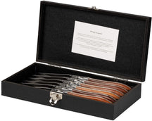Blackwell Steakbestek Laguiole - Steakmessen & Steakvorken - Rozenhout - 12 Stuks