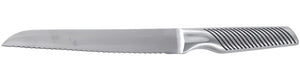 Cookinglife Cuchillo para pan - Esencial para chef - Acero inoxidable - 34 cm