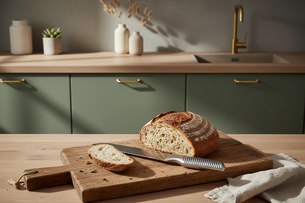 Cookinglife Bread Knife - Chef's Essential - Stainless Steel - 34 cm