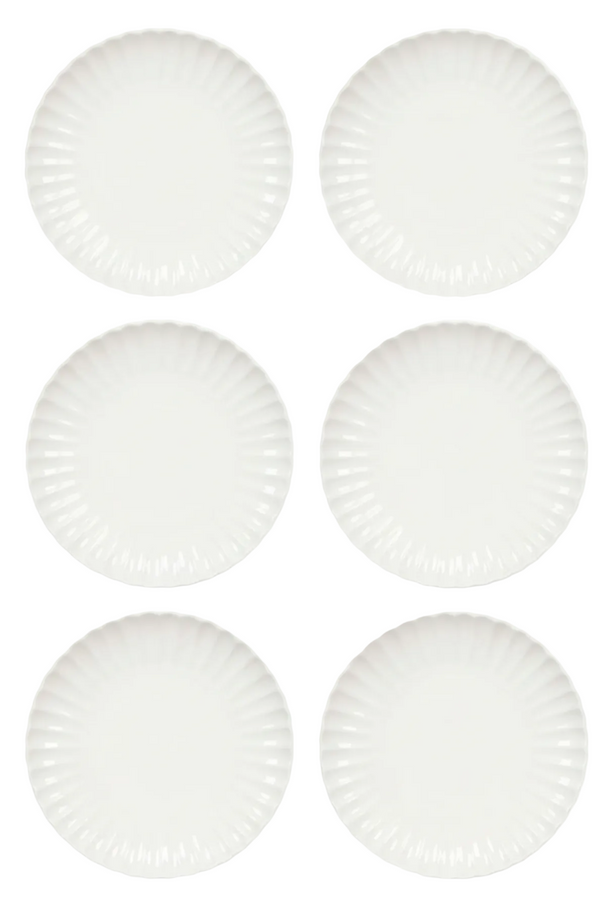 Cookinglife Dinerborden Cardida Off White ø 26 cm - 6 stuks