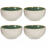 Cookinglife Soepkommen / Kommen Serene Green ø 14 cm - Aardewerk - 4 stuks