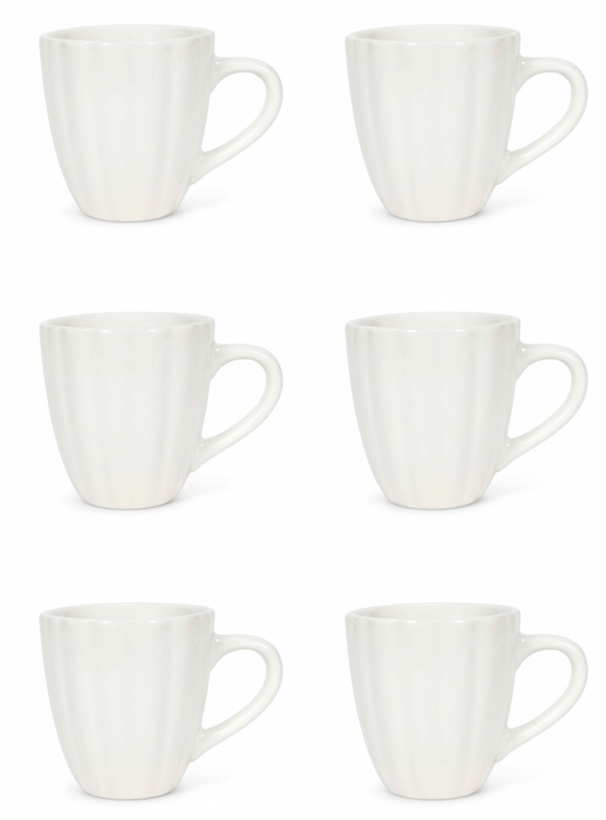 Cookinglife Mokken Cardida Off White 350 ml - 6 Stuks