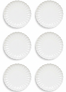 Cookinglife Ontbijtborden / Dessertborden Cardida Off White ø 19.5 cm - 6 stuks