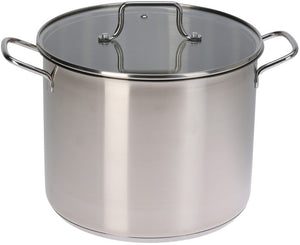 Cookinglife Soeppan Essential Steel RVS Ø 24 cm - 8.4 liter - geschikt voor alle warmtebronnen