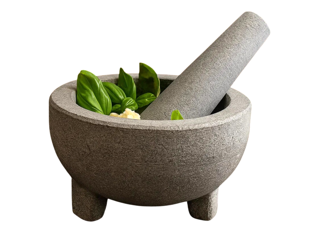 Cookinglife Mortar on Stand Organic Granite ø 14.5 cm