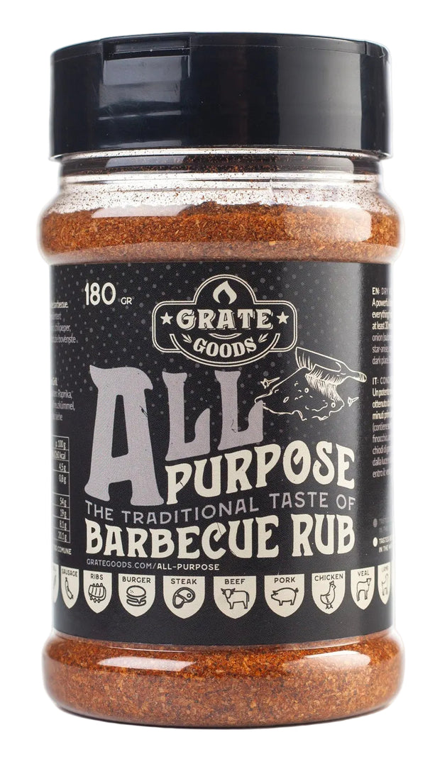 Grate Goods BBQ Rub Todo uso - 180 gramos