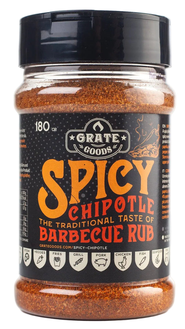 Grate Goods BBQ Rub Chipotle Picante - 180 gramos