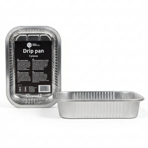 Cookinglife Grill BBQ Aluminium Bakjes / BBQ Grill Tray - 22 x 15 cm - 15 stuks