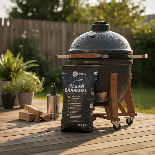 Cookinglife Grill Carbón / Carbón vegetal Clean - 9.5 Kg - Sin humo