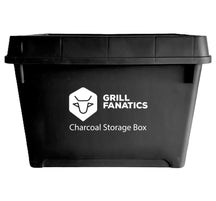 Cookinglife Grill Charcoal Storage Box 60 x 40 x 42 cm - Moisture-resistant