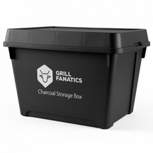 Cookinglife Grill Charcoal Storage Box 60 x 40 x 42 cm - Moisture-resistant