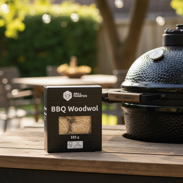 Cookinglife Grill Encendedores para BBQ / Virutas para encender / Madera para encender ± 34 unidades - 325 gramos