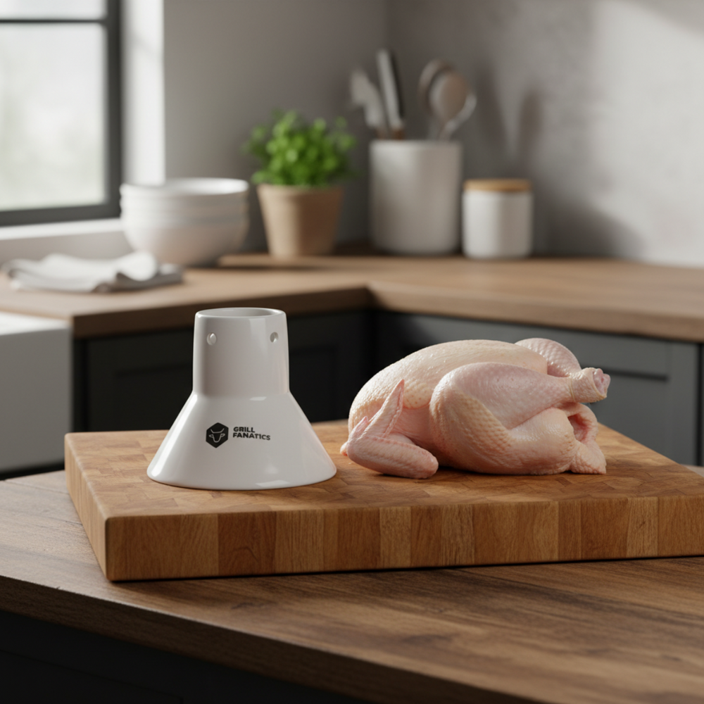 Cookinglife Grill BBQ Kippenhouder - Keramiek - Beer Can Chicken
