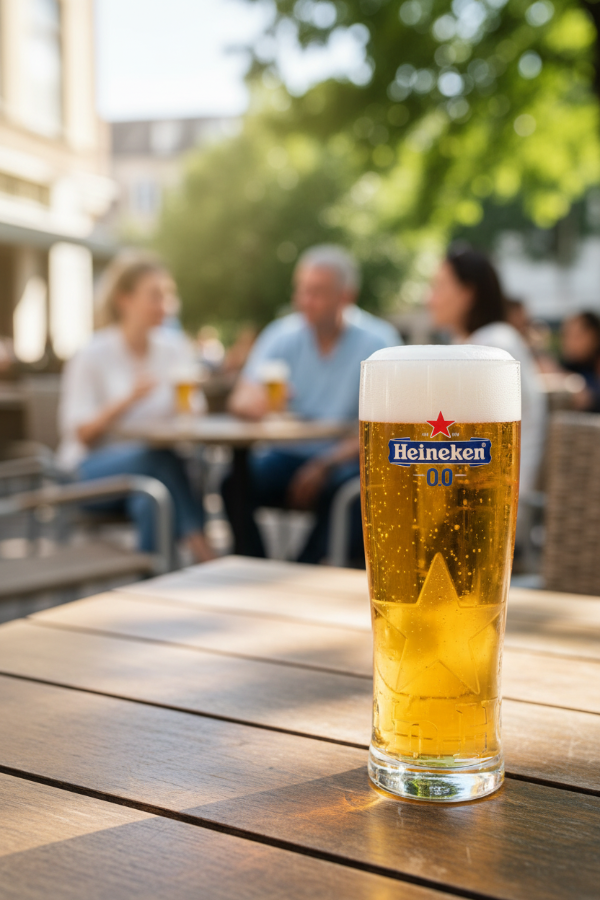Vasos de cerveza Heineken 0.0 Star - 250 ml - 6 unidades