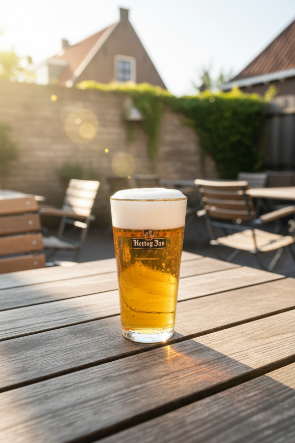 Hertog Jan Bierglazen vaasje 250 ml - 4 stuks