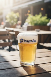 Hoegaarden Bierglazen Witbier 330 ml - 4 stuks
