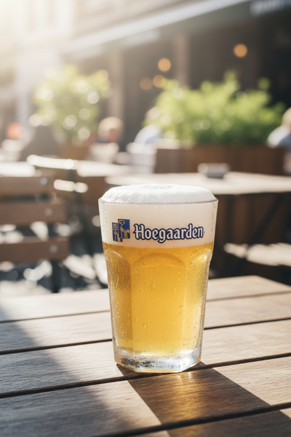 Hoegaarden Bierglazen Witbier 330 ml - 4 stuks