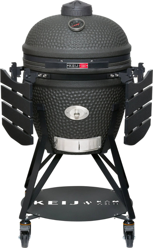 Keij Kamado BBQ Legend Large Negro Mate - 21 pulgadas