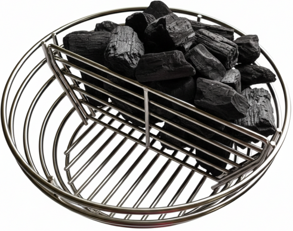 Keij Kamado Cesta de Carbón Compacta - para Kamados de 15/16 pulgadas - Universal