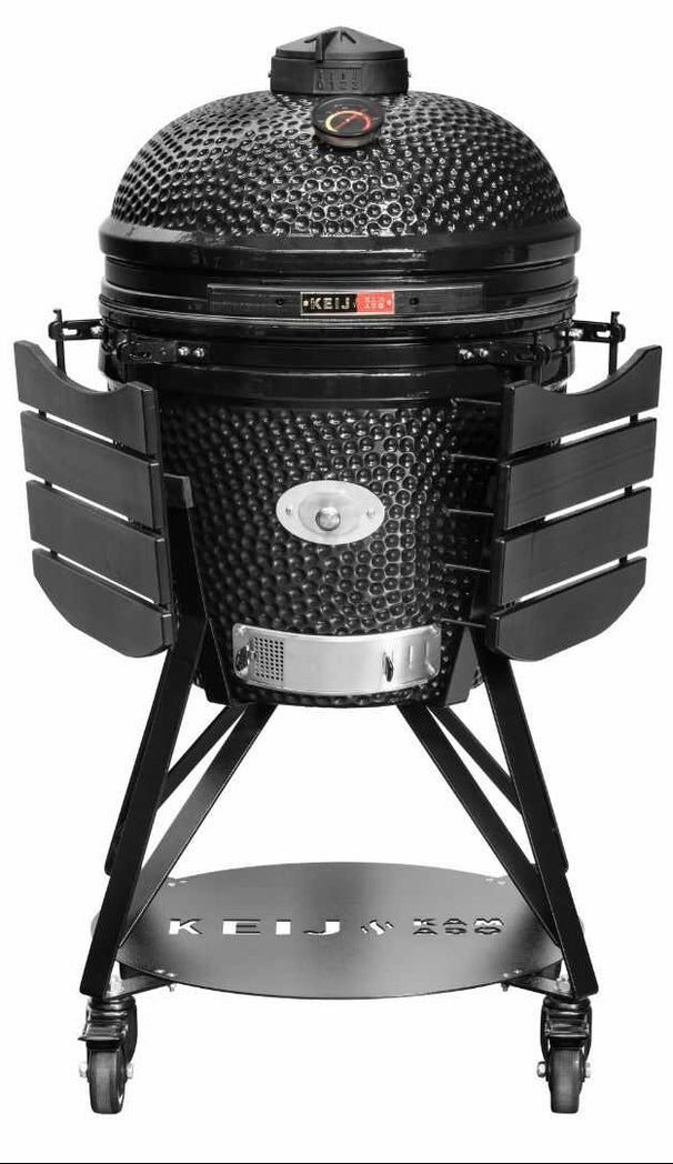 Keij Kamado BBQ Pro Large Negro - 21 pulgadas