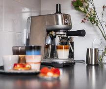 Tazas de capuchino Studio Tavola - Tazas de café con asa - Earth - 310 ml - 6 piezas