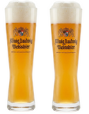 Vasos de cerveza König Ludwig Weizen 500 ml - 2 unidades