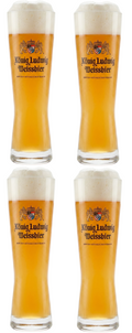 Konig Ludwig Bierglazen Weizen 500 ml - 4 stuks