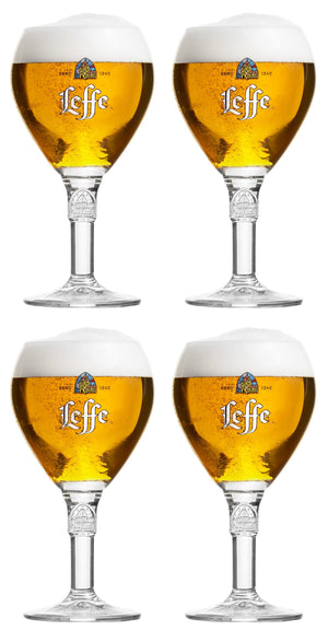 Leffe Bierglazen 250 ml - 4 stuks