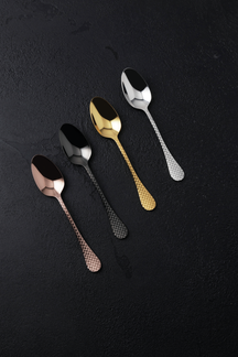 Sambonet Cucharas para Café Taormina Negro 6 Piezas