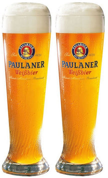 Vasos de cerveza Paulaner Weizen - 500 ml - 2 piezas