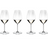 Riedel Wijnglazenset - Witte wijnglazen - Performance - Riesling - 623 ml - 4 Stuks