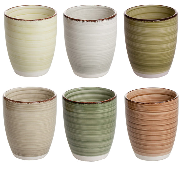 Tazas de café Studio Tavola - Tazas Senseo - Deep Forest 160 ml - 6 unidades