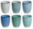 Cookinglife Bekers Delice Blauw 350 ml - 6 stuks