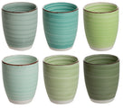 Cookinglife Koffiekopjes / Senseokopjes Delice Groen 180 ml - 6 stuks