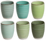 Cookinglife Koffiekopjes / Senseokopjes Delice Groen 180 ml - 6 stuks