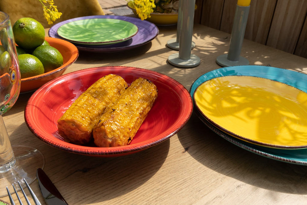Platos para desayuno / postre Studio Tavola Sunny Summer ø 19 cm - 6 unidades