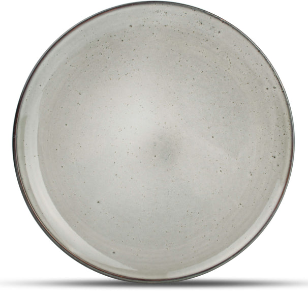 ONA Dinerborden Freckles Groen ø 26 cm - 4 Stuks
