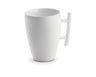 BonBistro Tazas de cappuccino Yong Squito 300 ml - Blanco - 6 piezas