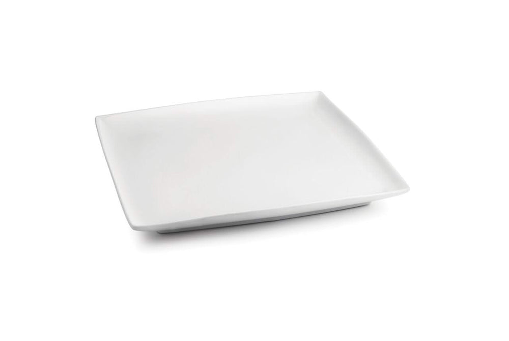 BonBistro Platos para pasteles Yong Squito 16 x 16 cm - Blanco - 6 piezas
