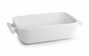 BonBistro Fuentes para horno Yong Squito - Blanco - 39 x 24 x 6 cm / 3.5 Litros - 2 piezas