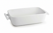 BonBistro Fuentes para horno Yong Squito - Blanco - 39 x 24 x 6 cm / 3.5 Litros - 2 piezas